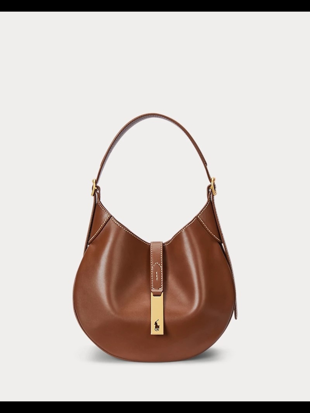 Polo ID Leather Small Shoulder Bag